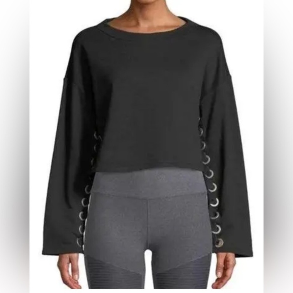 Alo yoga suspension‎ lace-up pullover - Picture 4 of 9